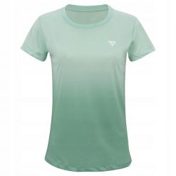 Damska koszulka tenisowa Tecnifibre T-Shirt X-Loop Tee. Zielone t-shirty damskie TECNIFIBRE, bez wzorów, bez kołnierzyka. Za 214.99 zł.