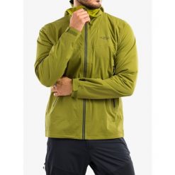 Kurtka z membraną męska Rab Kinetic 2.0 Jacket. Niebieskie kurtki męskie RAB, m, bez wzorów, sportowe, bez kaptura. Za 839.99 zł.