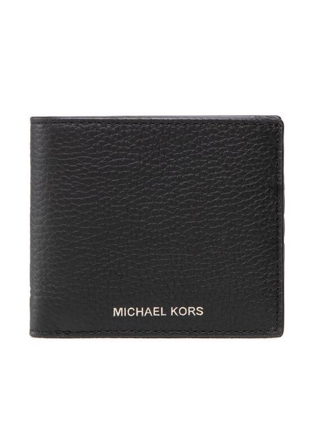MICHAEL Michael Kors Portfel Hudson 39S0LHDF1L Czarny. Czarne portfele męskie MICHAEL Michael Kors, bez wzorów, ze skóry. Za 469.99 zł.
