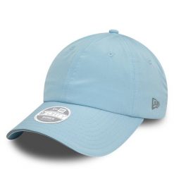 Czapka z daszkiem New Era. Niebieskie czapki z daszkiem damskie New Era, bez wzorów. Za 159.99 zł.