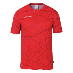 Koszulka Uhlsport Prediction. Białe t-shirty damskie UHLSPORT, bez wzorów, z jersey, bez kołnierzyka. Za 180.00 zł.