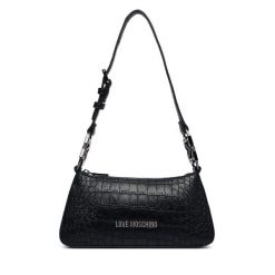 Torebka LOVE MOSCHINO. Czarne torebki klasyczne damskie Love Moschino, bez wzorów, bez dodatków. Za 859.99 zł.