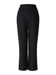 Oui Spodnie w kolorze czarnym rozmiar: 42. Czarne spodnie materiałowe damskie Oui, bez wzorów, z materiału. Za 117.45 zł.