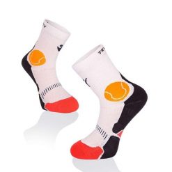 Skarpety tenisowe Fusion w kolorze czerwonym, pomarańczowym i czarnym. Brązowe skarpetki damskie TRY TO FLY, bez wzorów. W wyprzedaży za 58.09 zł.