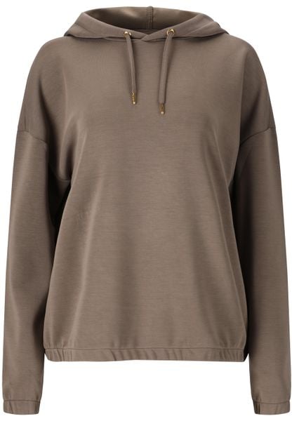 Bluza damska z kapturem Athlecia Namier. Zielone bluzy z kapturem damskie Endurance, z elastanu. Za 248.50 zł.
