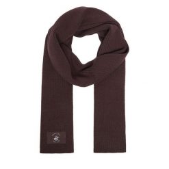 Szalik Beverly Hills Polo Club. Brązowe szaliki i kominy damskie Beverly Hills Polo Club, bez wzorów. Za 69.99 zł.