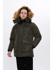 CANADA weather gear Kurtka zimowa w kolorze khaki rozmiar: XL. Brązowe kurtki męskie CANADA weather gear, na zimę, xl, bez wzorów, bez kaptura. Za 459.04 zł.