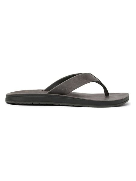 Reef Skórzane japonki "Ojai Classic" w kolorze antracytowym rozmiar: 40. Czarne klapki i japonki męskie Reef. Za 227.31 zł.