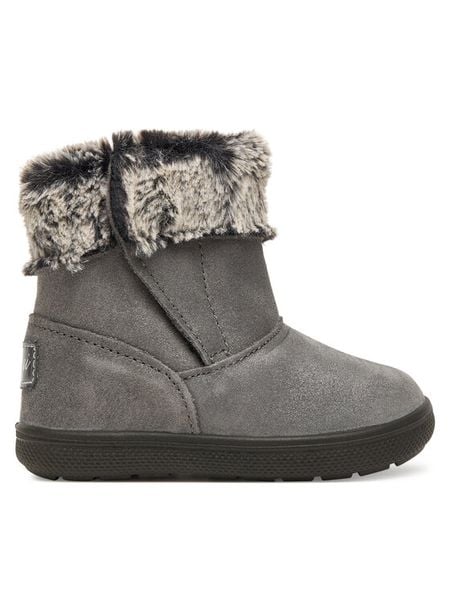 Primigi Śniegowce 8852044 M Szary. Szare kozaki dziewczęce Primigi, bez wzorów, ze skóry, bez obcasa. Za 179.99 zł.