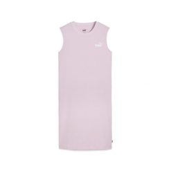 Sukienka Puma Ess Dress Zen, Kobiety. Fioletowe sukienki damskie Puma, l, bez wzorów, z bawełny, bez kołnierzyka, bez ramiączek. Za 290.00 zł.
