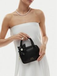 GINO ROSSI Torebka EO-ROSE-LA224-194455 Czarny. Czarne torebki klasyczne damskie Gino Rossi, bez wzorów, ze skóry, bez dodatków. Za 279.99 zł.