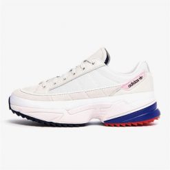 Obuwie Sportowe Damskie Adidas Originals Kiellor Biały. Białe buty sportowe na co dzień damskie Adidas, bez wzorów, z materiału. Za 425.10 zł.