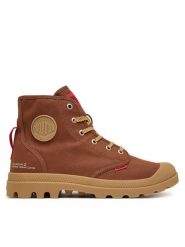 Palladium Trampki Pampahi Htggum 74988-212-M Brązowy. Brązowe trampki i tenisówki męskie Palladium, bez wzorów, z materiału, bez zapięcia. Za 389.99 zł.