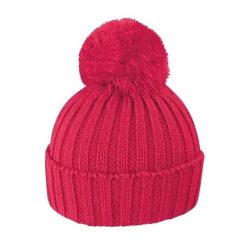 Czapka Dzianinowa HDi Quest. Czerwone czapki męskie RESULT WINTER ESSENTIALS, bez wzorów, z dzianiny. Za 39.99 zł.