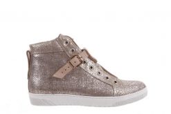 Trampki Bayla-156 4079 Diamonds Grey Buewax Coco, Złoto, Skóra naturalna - 39. Żółte trampki i tenisówki damskie Bayla, bez wzorów, ze skóry, przed kolano. W wyprzedaży za 89.10 zł.