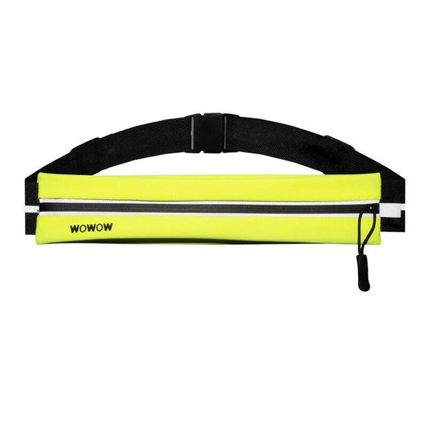 Wowow Pocket Belt Yellow — pasek kieszonkowy na rowery i outdoor. Żółte paski męskie WOWOW, bez wzorów, z materiału. Za 121.95 zł.