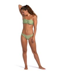 Strój kąpielowy damski bikini bandeau Arena Olive. Zielone bikini damskie Arena, bez wzorów. Za 171.98 zł.