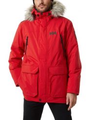 Płaszcz Zimowy Męski Helly Hansen Reine. Czerwone płaszcze męskie Helly Hansen, na zimę, m, bez wzorów, z materiału. Za 1,119.20 zł.