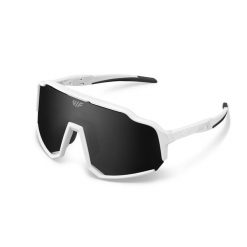 Uniwersalne sportowe okulary przeciwsłoneczne z polaryzacją VIF Two White. Białe okulary przeciwsłoneczne męskie VIF, z gumy. Za 239.00 zł.