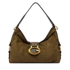 Torebka Guess. Zielone torebki klasyczne damskie Guess, z aplikacjami, bez dodatków. Za 674.99 zł.