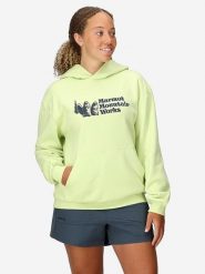Marmot Bluza w kolorze limonkowym rozmiar: L. Zielone bluzy z kapturem damskie Marmot, l, z poliamidu. Za 250.35 zł.