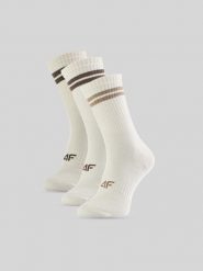 4F Skarpetki długie (3-pack) męskie - multikolor 43-46. Skarpetki męskie 4f, bez wzorów, prążkowane. Za 69.99 zł.
