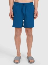 Szorty kąpielowe męskie 4F 4FWSS26UBDSM169. Czarne szorty sportowe męskie 4f, m, z elastanu, do pływania. Za 79.99 zł.
