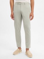 Finshley & Harding London spodnie garniturowe - Hoxdon Mężczyźni Slim Fit Sztuczne włókno szary, 94. Szare spodnie wizytowe męskie Finshley & Harding London, z włókna. Za 139.95 zł.