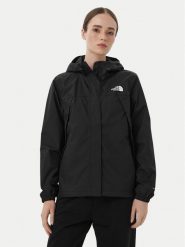 The North Face Kurtka przeciwdeszczowa Antora Rain NF0A8BKD Czarny Regular Fit. Czarne kurtki damskie The North Face, l, bez kaptura. Za 549.99 zł.