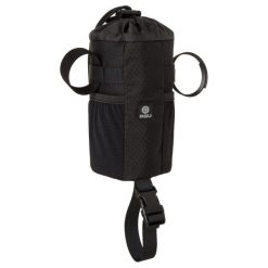 Torba na kierownicę Venture czarna z odblaskami 3M. Czarne torebki klasyczne damskie Agu, bez wzorów, z materiału, z nadrukiem, bez dodatków. Za 129.99 zł.