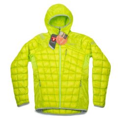 Kurtka turystyczna męska La Sportiva D'Herens Down. Zielone kurtki męskie La Sportiva, m, bez wzorów, z poliamidu, bez kaptura. Za 678.00 zł.