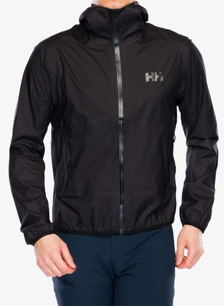 Kurtka z membraną męska Helly Hansen Verglas 2.5L Fastpack Jacket. Czarne kurtki męskie Helly Hansen, l, bez wzorów, z materiału, bez kaptura. Za 953.50 zł.