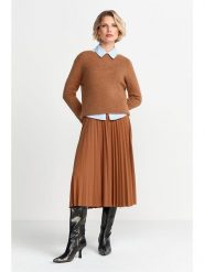 Rich & Royal Sweter w kolorze karmelowym rozmiar: S. Brązowe swetry klasyczne damskie Rich & Royal, s, bez kołnierzyka. Za 259.13 zł.