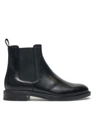 Vagabond Shoemakers Sztyblety Amina 5603-001-20 Czarny. Czarne botki damskie Vagabond Shoemakers, ze skóry, bez obcasa, na płaskiej podeszwie, bez zapięcia. Za 609.99 zł.