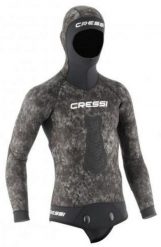 Kurtka pianka neoprenowa Cressi Tracina 5 mm. Czarne kurtki męskie CRESSI, l, bez wzorów, z materiału, bez kaptura. Za 848.70 zł.