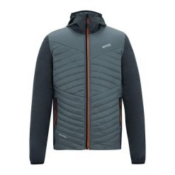 Męska Kurtka Hybrydowa Andreson Marl. Szare kurtki męskie Regatta, m, bez wzorów, z puchu, sportowe, bez kaptura. Za 209.99 zł.