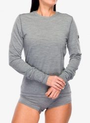 Bluza damska Super.natural Tundra175 Ls. Szare bluzy bez kaptura damskie Super.natural, m, z materiału. Za 329.99 zł.