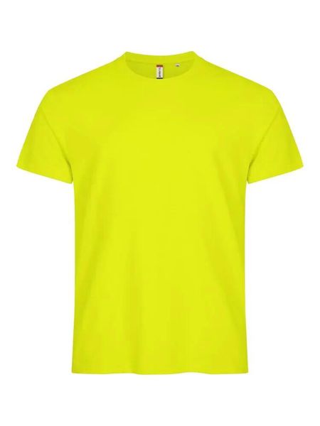 Clique Basic-T — męski T-shirt, dopasowany krój, bawełna. Zielone t-shirty męskie CLIQUE, m, bez wzorów, z bawełny, bez kołnierzyka. Za 82.69 zł.