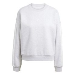 Bluza damska adidas Essentials. Białe bluzy bez kaptura damskie Adidas, l, bez wzorów, z materiału, bez ramiączek, bez kaptura. Za 226.15 zł.