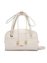 Furla Torebka Poppy Mini WE00915 BX4573 CN PNN00 Beżowy jasny. Brązowe torebki klasyczne damskie Furla, bez wzorów, ze skóry, bez dodatków. Za 1,169.00 zł.