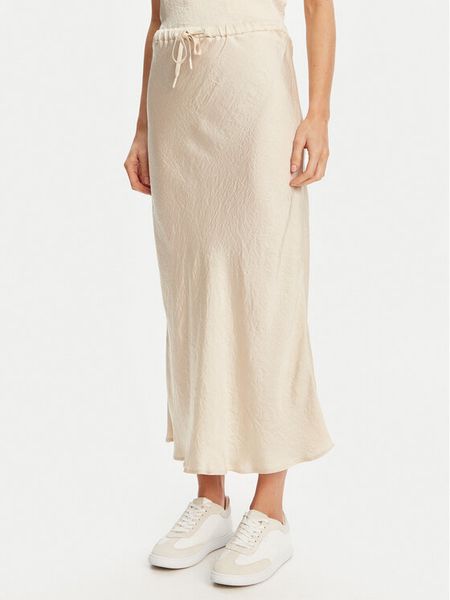 Marella Spódnica midi No 2513101055 Écru Regular Fit. Spódniczki damskie Marella, bez wzorów, z acetatu, midi. Za 339.99 zł.