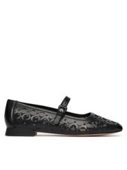 Caprice Baleriny 9-22511-46 Czarny. Czarne baleriny damskie Caprice, bez wzorów, ze skóry, bez obcasa. Za 241.99 zł.