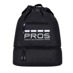 AquaPack PROS SPORT - wodoodporny plecak sportowy z kieszenią na obuwie. Brązowe plecaki damskie Pros, bez wzorów, klasyczne. Za 89.99 zł.