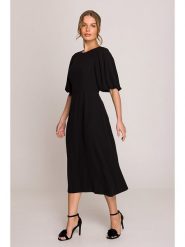 Stylove Sukienka w kolorze czarnym rozmiar: XL. Czarne sukienki damskie Stylove, xl, bez wzorów, bez kołnierzyka, bez ramiączek, maxi. Za 341.79 zł.