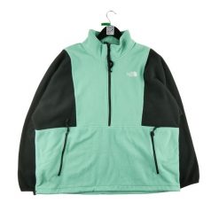 Second life - Męski polarowy sweter TNF Green - Stan bardzo dobry. Zielone swetry męskie The North Face, m, bez wzorów, z polaru, bez kołnierzyka. Za 148.01 zł.