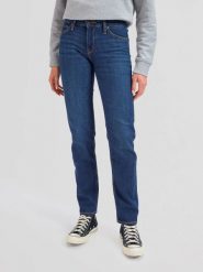 DAMSKIE SPODNIE LEE ELLY SUDDEN RAIN 112376636. Spodnie materiałowe damskie Lee, bez wzorów, z jeansu. Za 219.99 zł.