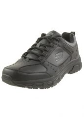 Buty SKECHERS OAK CANYON - REDWICK Czarny. Czarne buty trekkingowe męskie Skechers, z materiału, bez zapięcia, trekkingowe. Za 321.00 zł.