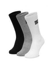 DC Shoes Skarpety długie CEO_BR_DC_2051_W_AW25 (3 PACK) Kolorowy. Skarpetki damskie DC Shoes, bez wzorów, z bawełny. Za 44.99 zł.
