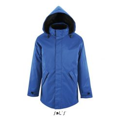 Parka Sol's Robyn. Niebieskie parki męskie SOL'S, m, bez wzorów, z polaru. Za 267.20 zł.