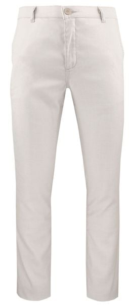 Lekkie i Wygodne Spodnie Chinos - Victorio - Beżowe. Brązowe spodnie materiałowe męskie Victorio, bez wzorów, z bawełny. Za 279.00 zł.